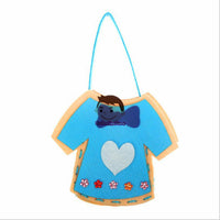 Non-Woven Fabric DIY Handbag Children Craft Toy Mini Bag Non-woven Cloth Colorful Handmade Bag Cartoon Animal Children Handbags