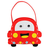 Non-Woven Fabric DIY Handbag Children Craft Toy Mini Bag Non-woven Cloth Colorful Handmade Bag Cartoon Animal Children Handbags