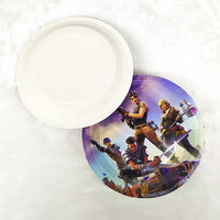 Fortnite birthday decoration supplies tableware toy ornaments set atmosphere decoration home life supplies children gifts.