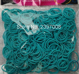 loom rubber bands bracelet for kids or hair rainbow rubber loom bands make woven bracelet DIY toys Christmas 2019 Gift