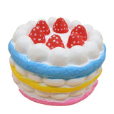 Jumbo Cute Popcorn Cake Hamburger Squishy Unicorn Milk Slow Rising  Squeeze Toy Scented Stress Relief for Kid Fun Gift Toy